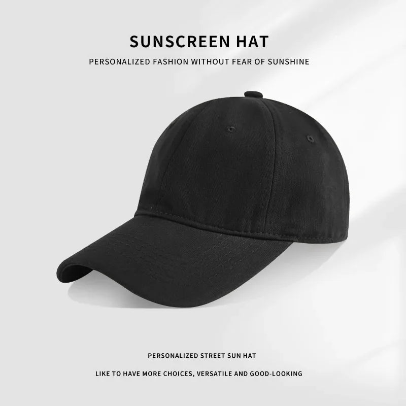 60-65cm Over Size Soft Top Embroidered Baseball Caps for Men Women Big Head Outdoor Sport Snap Back Cap Dad Trucker Kpop Hats