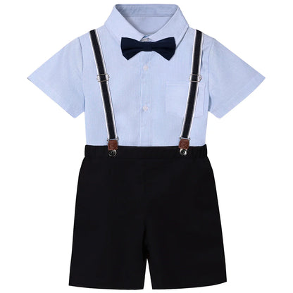 Boys Suit Wedding Toddler School Graduation Outfit Kids Birthday Party Gift Set Children Easter Church Photography Daily Clothes