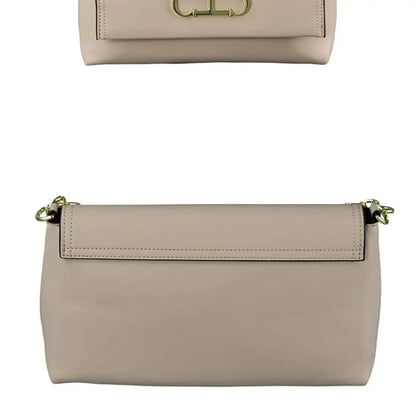 Elegant Black Leather Women Shoulder Bag Metal Logo Flap Handbag Chain Strap Office Commute Daily Casual