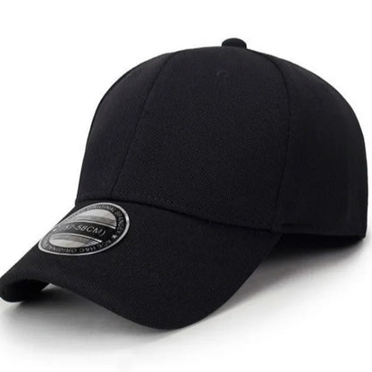 High Quality Baseball Cap Man Fitted Closed Full Cap Mesh Cap Outdoor Breathable Sports Cotton Sun Male TruckerHat Gorras Hombre