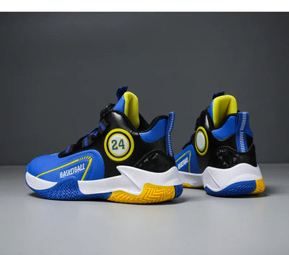 High Quality Children's Basketball Shoes Comfortable Kids Shoes Colorful Sneakers For Boy
