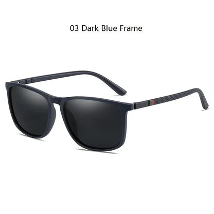Luxury Square Vintage Polarized Sunglasses For Men Women Fashion Travel Driving  Sun Glasses Male TR90 Eyewear UV400