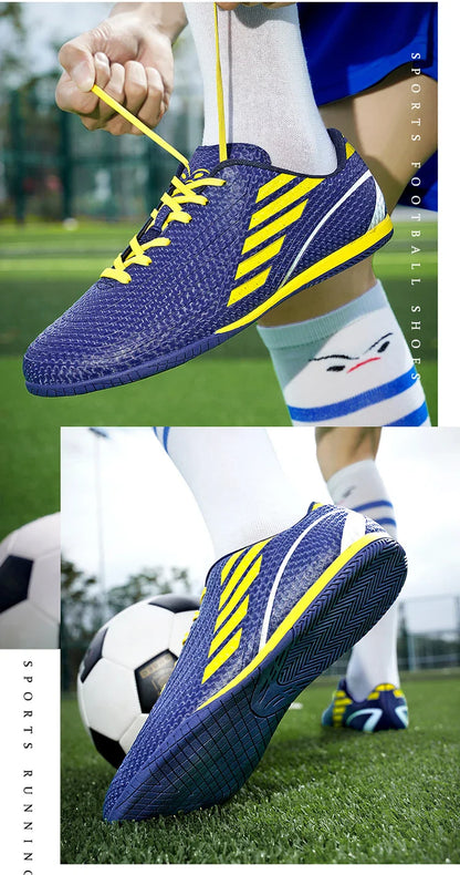Indoor Soccer Shoes Men Futsal Sneakers Non Slip Children Society Football Boot Outdoor Training Trainers Fashion Male Sneakers