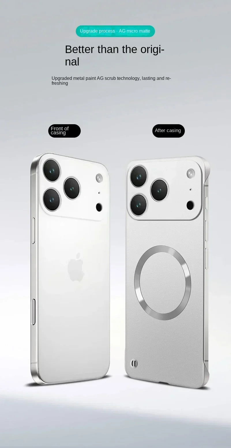For iPhone 17 Magsafe Magnetic Phone Case For iPhone 17 Pro Max 17 Air Camera Protect Cover