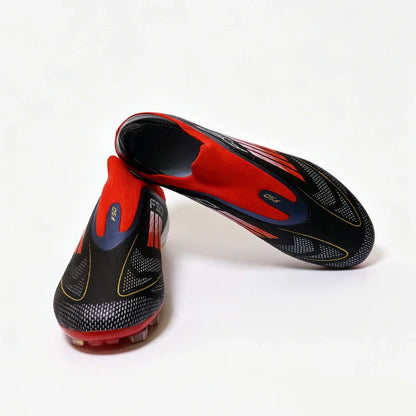 Pro Without-lace F50 Mens Soccer Shoes Boys Training Non-Slip Turf Soccer Cleats TF/FG Football Sneakers Chuteira Campo 35-45