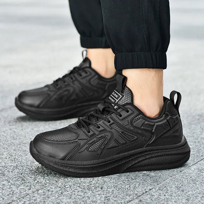 Shoes Four Seasons Breathable Light Non-slip Waterproof Oil-proof Kitchen work shoes Men's Outdoor Casual sports Shoe