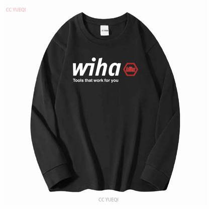 Wiha Tools Logo T shirt Sz S 4XL American Funny USA vintage Washed fashion Stylish Breathable Top For Everyday Wear graphic