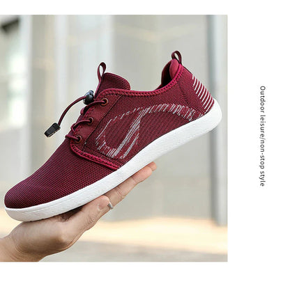 New Unisex Wider Shoes Breathable Mesh Men Barefoot Wide-toed Shoes Brand Flats Soft Zero Drop Sole Wider Toe Sneakes Large Size
