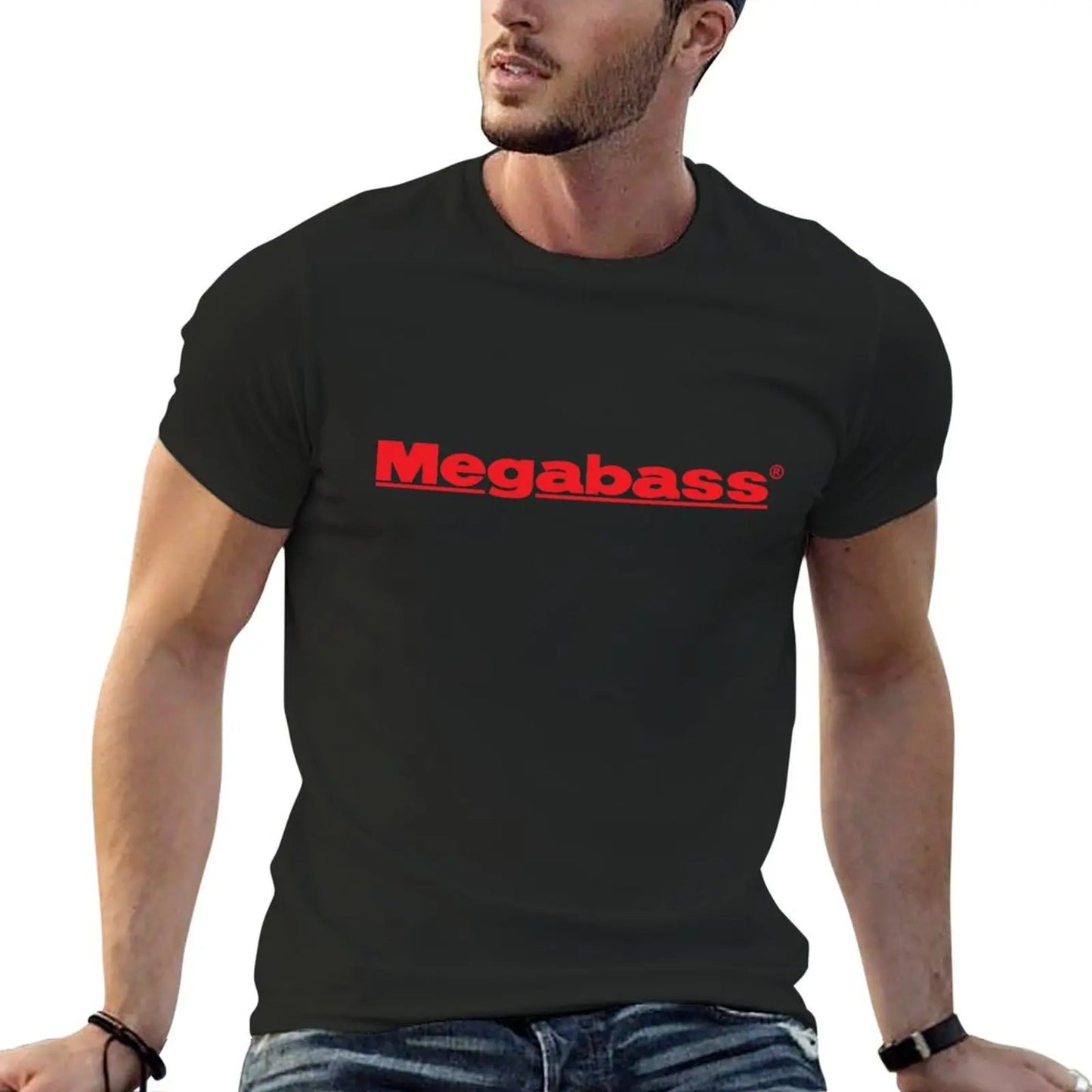 MEGABASS T-Shirt cute clothes oversizeds black t shirts for men