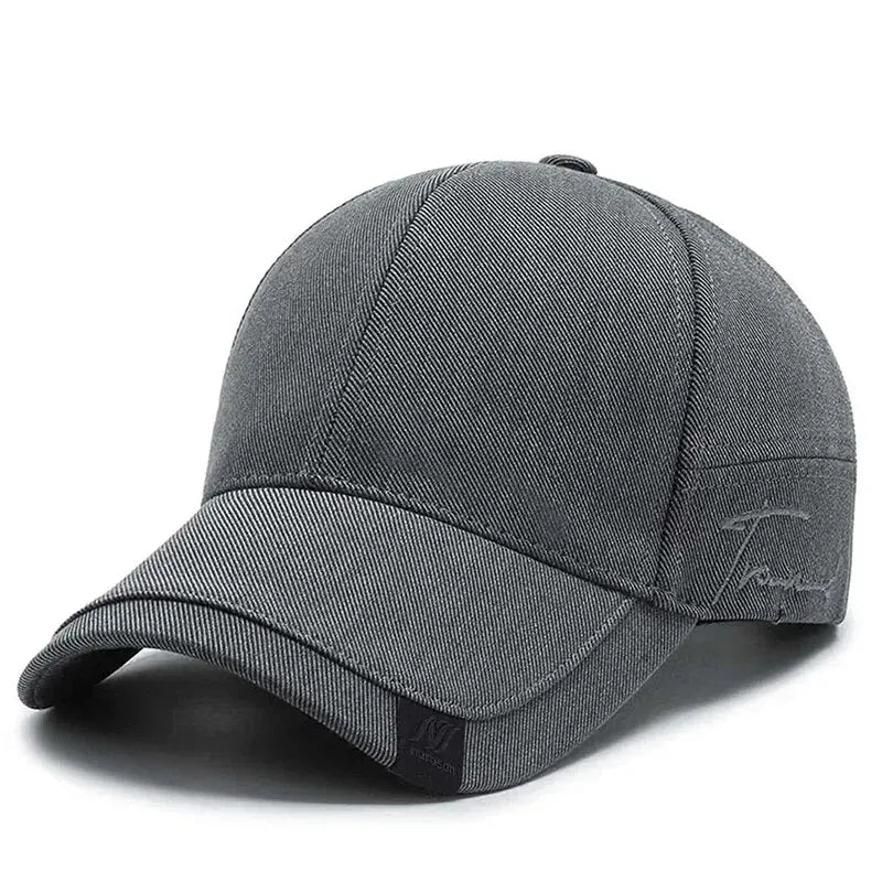 Unisex Side Letter Embroidery Snapback Baseball Caps Spring and Autumn Outdoor Adjustable Casual Hats Sunscreen Hat