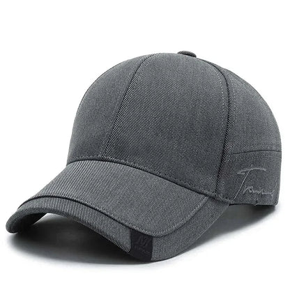 Unisex Side Letter Embroidery Snapback Baseball Caps Spring and Autumn Outdoor Adjustable Casual Hats Sunscreen Hat