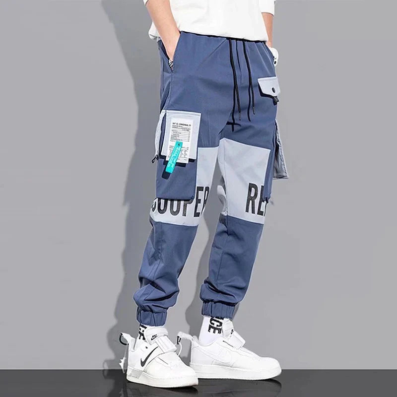 Men Versatile Casual Pants Male Summer Thin New Style Straight Leg Cargo Pants Classic Streetwear Quick Dry Ice Silk Pants