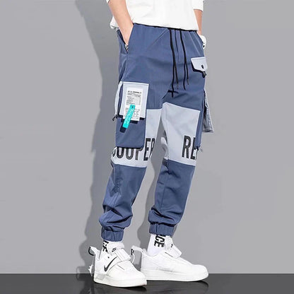 Men Versatile Casual Pants Male Summer Thin New Style Straight Leg Cargo Pants Classic Streetwear Quick Dry Ice Silk Pants