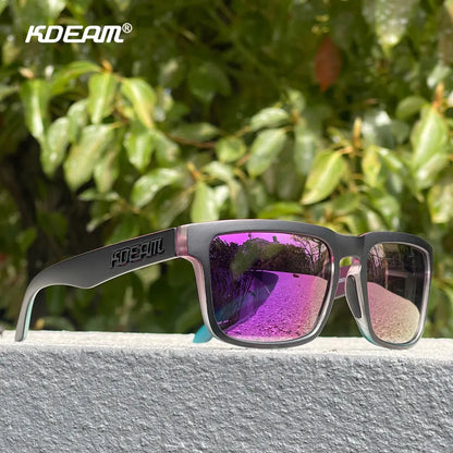 Unisex Square Sunglasses Polarized Coated Lens Suitable For Driving Fishing Sunglasses Anti-Blue Light Computer Eyeglasses