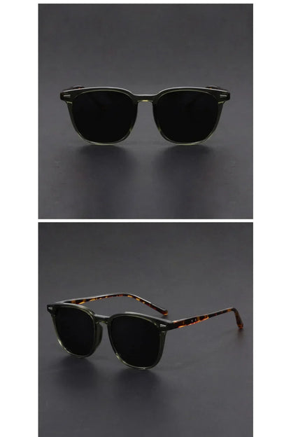 Male and female ultralight round sunglasses driving fishing UV polarized fashion glasses
