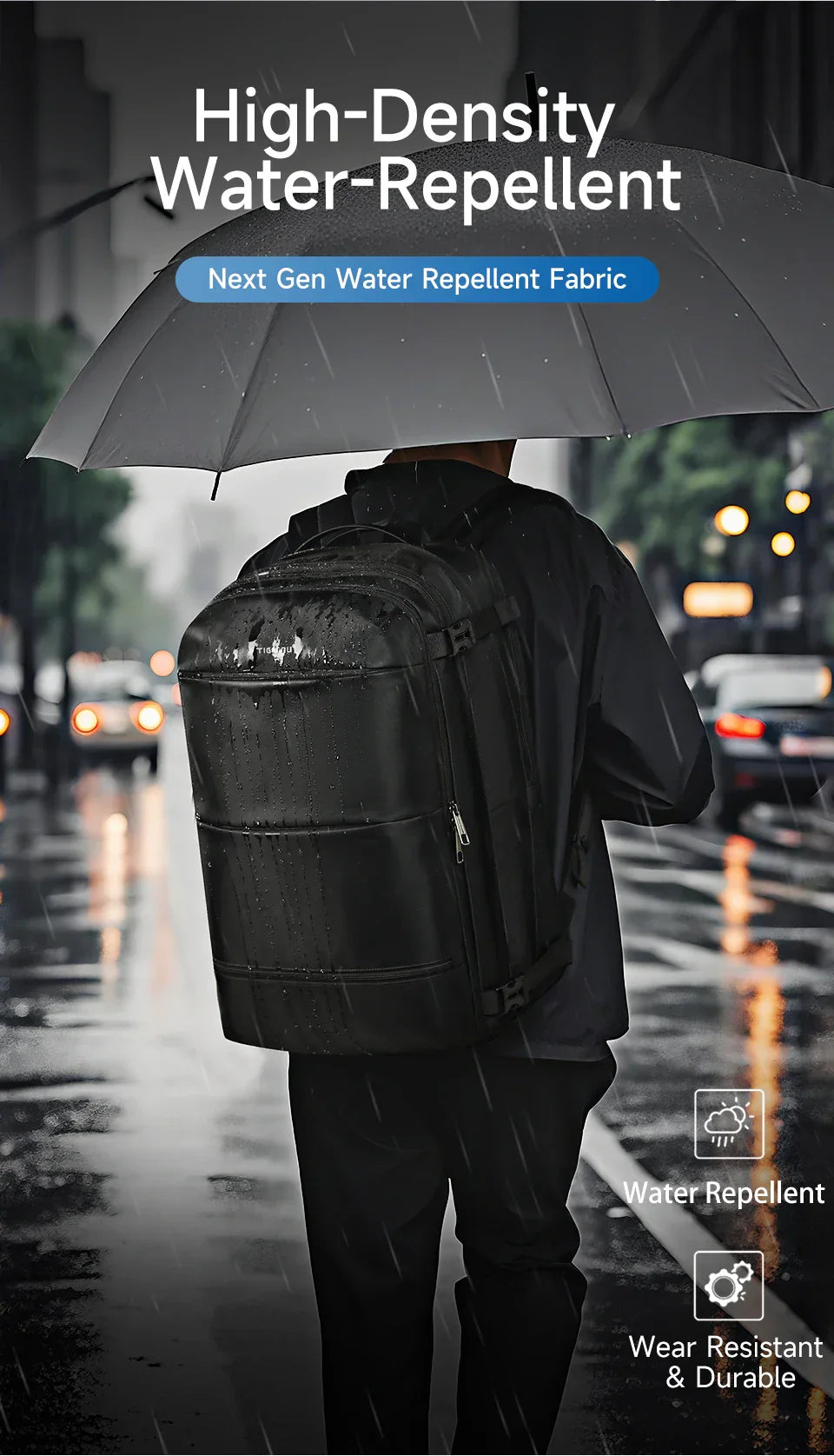 Vacuum Compression Backpacks Men Travel Backpack Expandable USB Bag Large Capacity 17 Laptop Bags For Schoo Cabin Bags