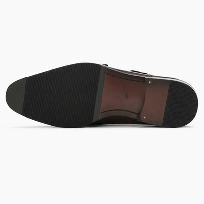 Mens Penny Loafers Elegant Wedding Party Full Grain Leather Casual Dress Shoes Brown Black Business Formal Shoes Moccasins