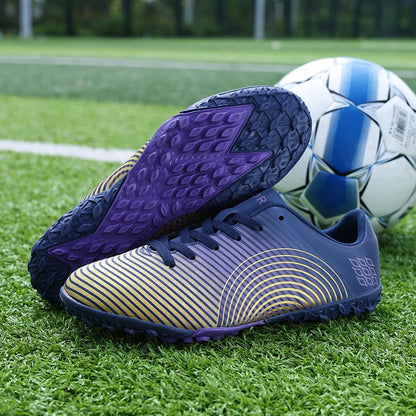 Professional Children Football Shoes Men Kids Soccer Shoes Boys Football Boots EU Size 33-45