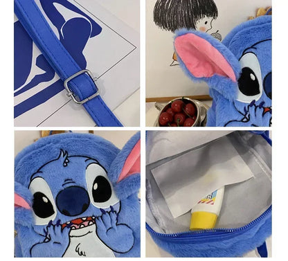 high-quality sewn plush backpack cartoon fashion 3D mini women's backpack large capacity cute children's school bag