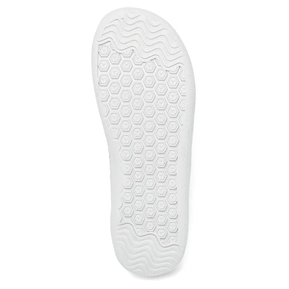 Barefoot Shoes Mens Womens | Zero Drop | Wide Toe | Minimalist Cowhide Leather Lace Up Fashion Sneakers