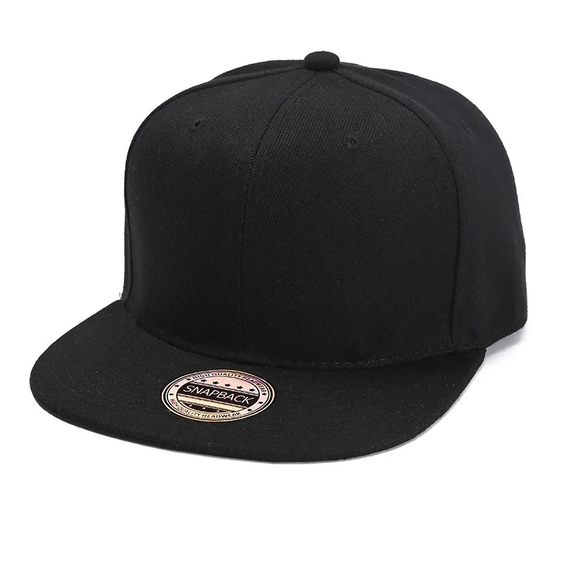 Spring and Summer Baseball Cap Flat Brim Camouflage Fashion Hip Snapback Hat Plain Gorras Bone Blank Caps