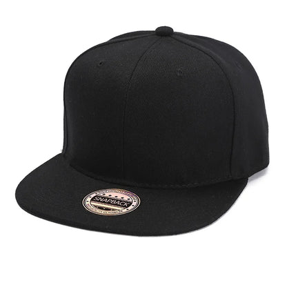 Spring and Summer Baseball Cap Flat Brim Camouflage Fashion Hip Snapback Hat Plain Gorras Bone Blank Caps