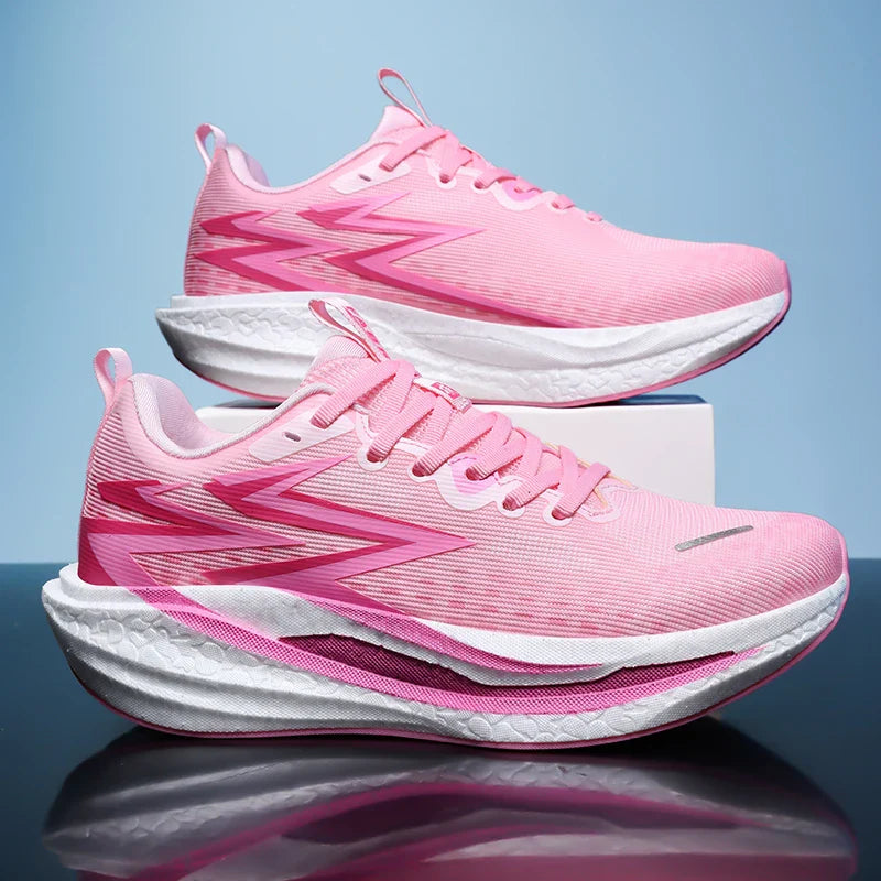 Men Running Shoes Carbon Board Speciality Sports Breathable Lightweight Women's Comfortable Chunta Athletic Sneakers
