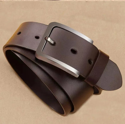 Male Famous Brand Luxury Designer PU Leather Jeans Belts for Men Pin Adjustable Alloy Buckle Waist Straps Belt 105cm 120cm 125cm