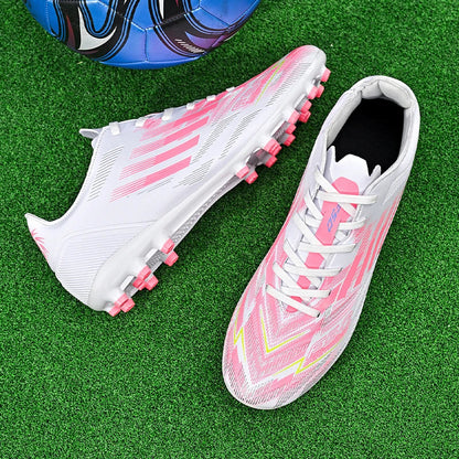 High Quality Mens Soccer Shoes F50 Turf Soccer Cleats for Boys Sneakers TF/FG Training Football Boots Chuteira Campo 35-45