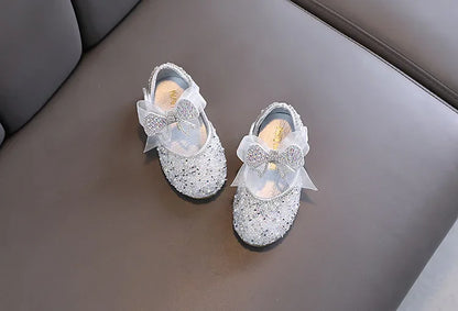 Girls Princess Shoes Children Party Dance Shoes Student Spring Autumn New Flats Kids Performance Shoes