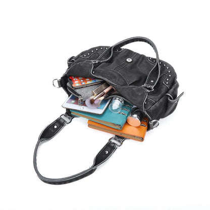 Women Handbag Serpentine Top-handle Shoulder Bag PU Dumpling Pack Multi-pockets Shoulder Bags Phone Money Pack