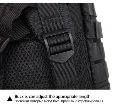45L Man Tactical Backpacks Outdoor Traveling Bags Outdoor 3P School Pack EDC Molle Pack For Trekking Hunting Bag