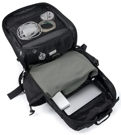 25L/45L Tactical Backpack for Men and Women Outdoor Survival Bug Out Bag Small School Rucksack Hking with Bottle Holder