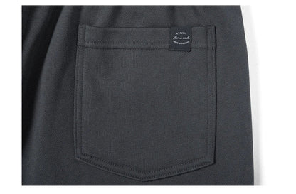 Oversize 390gsm Fabric Jogger Shorts Casual Drawstring