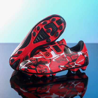 New Men Kids Non-Slip Ultralight Football Boots Professional Cleats Grass Boys Soccer Shoes Match Training Shoes Drop Shipping