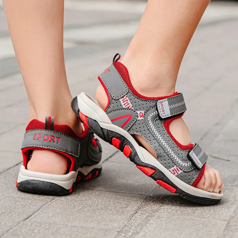Arrived Fashion Children's Sandals Summer Kids Open Toe Casual Breathable Shoes Non-Slip Beach Sandals Boys Girls Sneakers