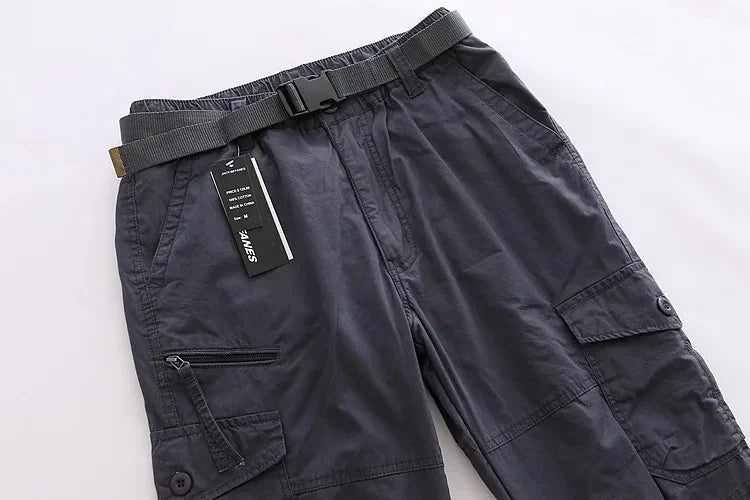 Men's Winter Cargo Pants Double Layer Fleece Warm Thick Camouflage Tactical Cotton Long Trousers Men Baggy Casual Cotton Pants
