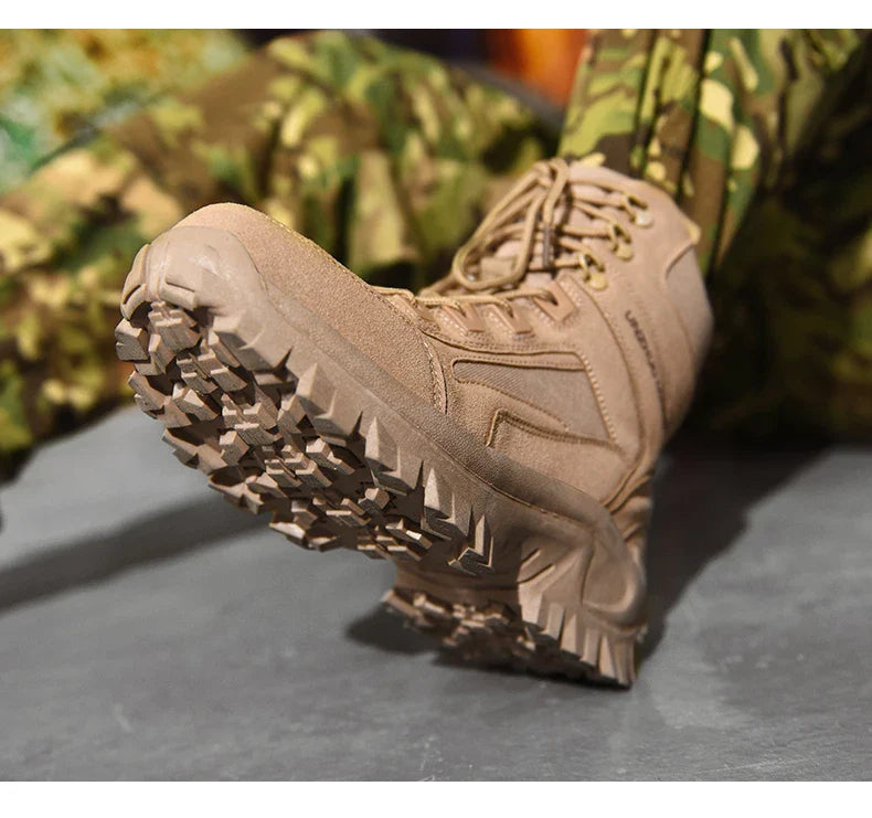 New Men's Boots Tactical Shoes Outdoor Sneakers Hiking Shoes Mountaineering Walking Jogging Ankle Boots Botas Cuturno Masculinas