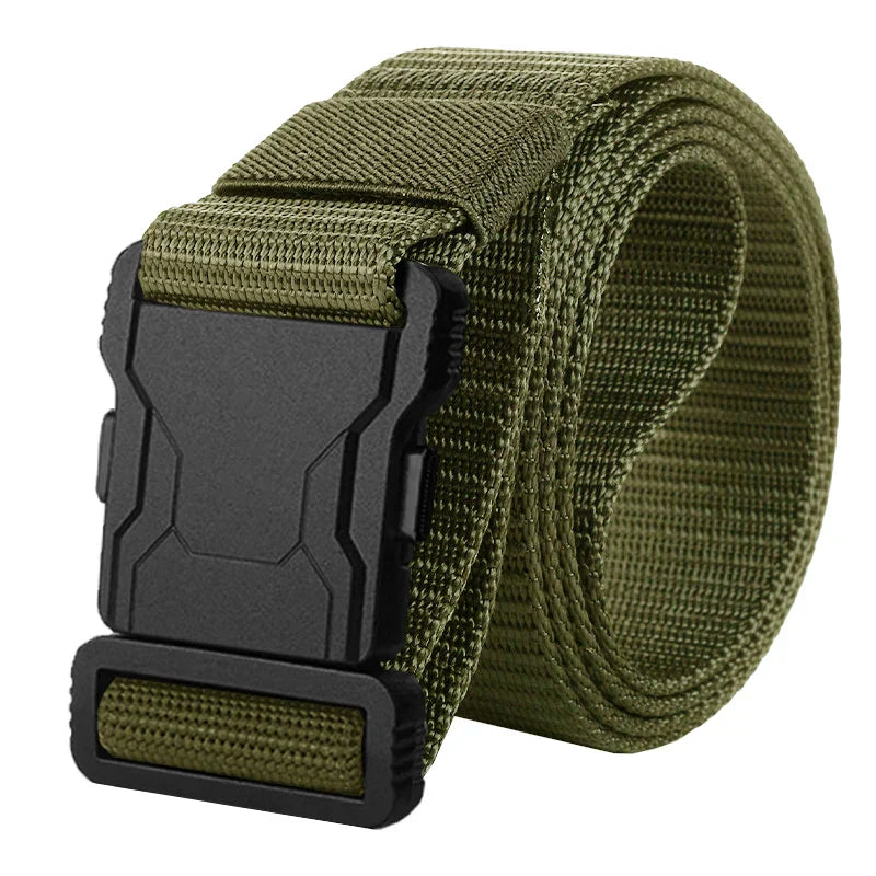 Tactical Waist Belt - Durable Automatic Buckle, Perfect for Outdoor Adventures, Unisex Accessories for Men and Women