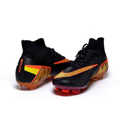 999Y High Quality Mens Soccer Shoes Turf Soccer Cleats for Boys Sneakers TF/FG Training Football Boots Chuteira Campo 35-45