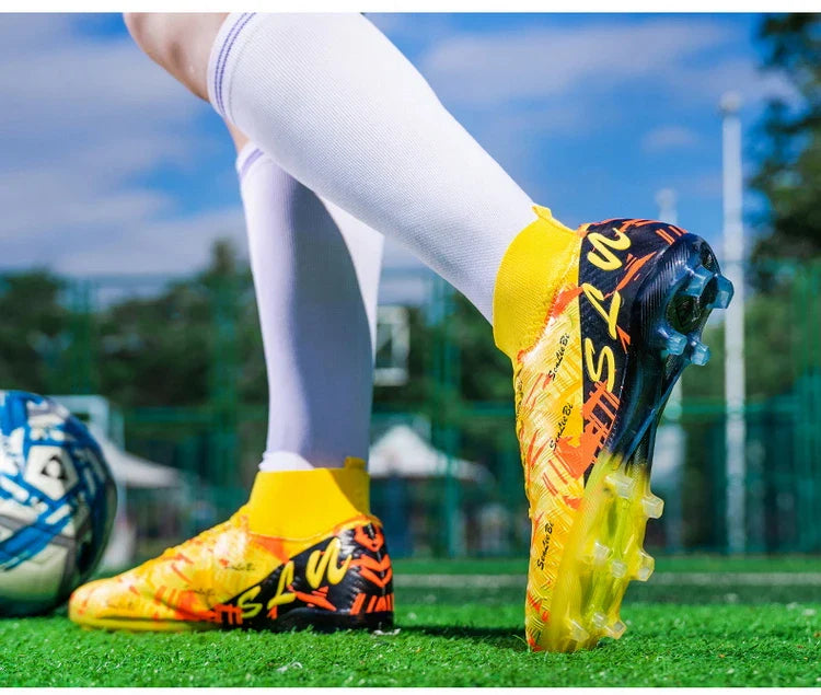 Professional Football Boots Men Soccer Shoes Society Football Cleats FG Lightweight Training Soccer Sneakers Outdoor Sports Shoe
