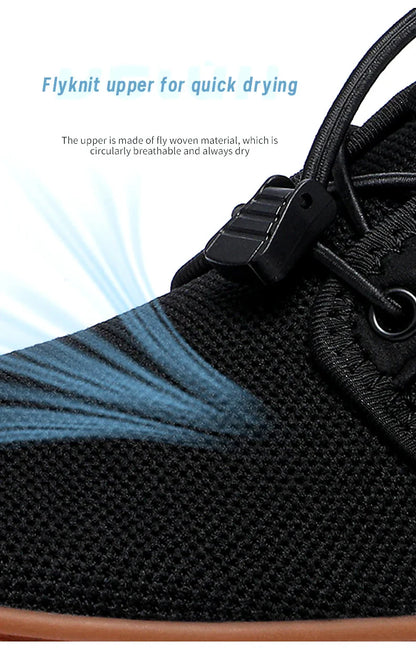 New Unisex Wider Shoes Breathable Mesh Men Barefoot Wide-toed Shoes Brand Flats Soft Zero Drop Sole Wider Toe Sneakes Large Size
