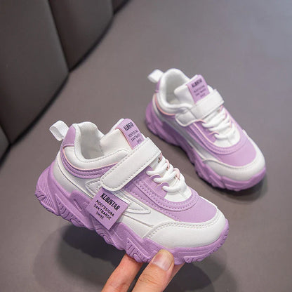 2024 Autumn New Kids Sneakers Children Casual Sneakers for Boys Girls Classic Soft Anti-skid Fashion Sports Running Shoes Tide