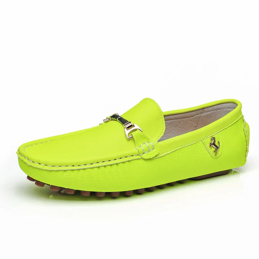 Handmade Leather Casual Men Shoes Design Loafers Man Comfortable Slip on Men Loafers Hot Sale Moccasins Driving Shoes