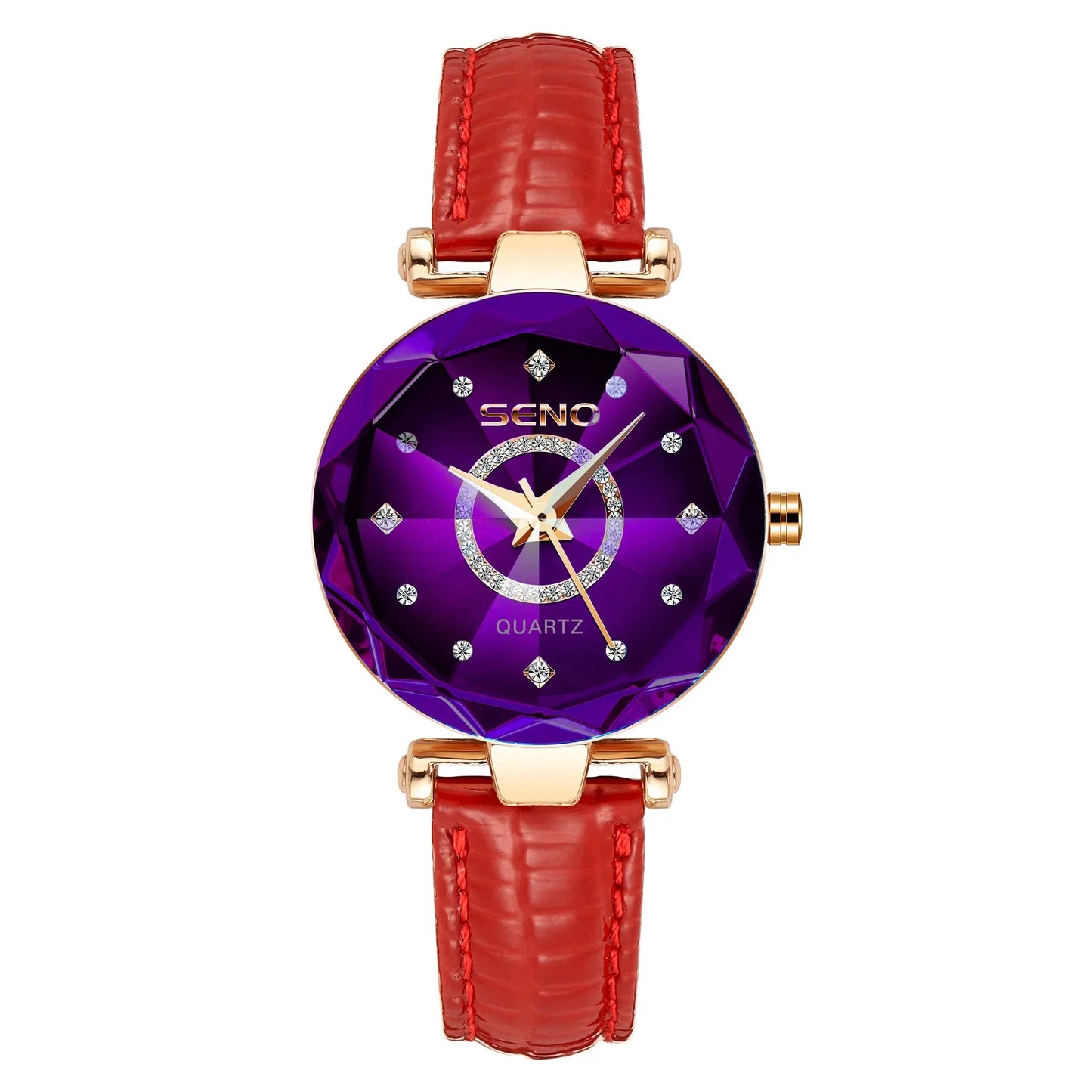 Ocean Star Women Crystal Watch 2025 Top Brand Luxury Rose Gold Women Bracelet Watch For Ladies Wrist Watch Relogio Feminino
