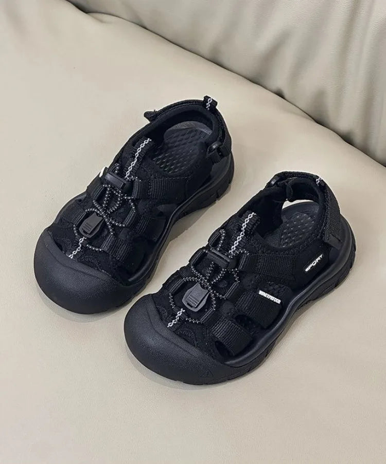 Boys Closed-Toe Sandals 2026 Summer New Arrivals Kids Casual Sneakers Non-Slip Soft Sole Beach Walking Shoes