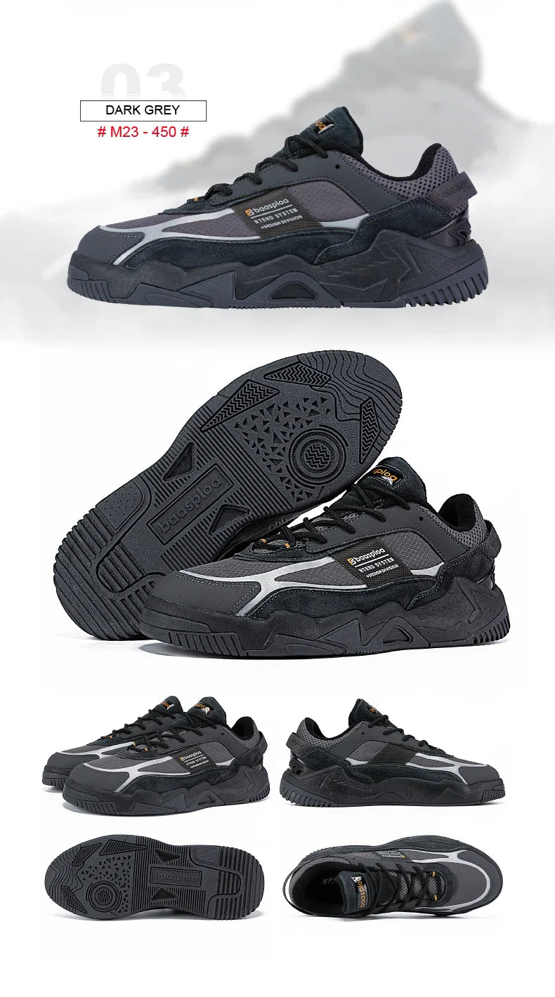 New Men's Shoes Outdoors Walking Sneakers Waterproof Shoes Comfort Tenis for Men Non-Slip