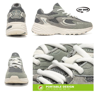 New Running Shoes Men Outdoor Fashion Lightweight Mesh Sports Shoes Male Casual Breathable Non-Slip Walking Shoes