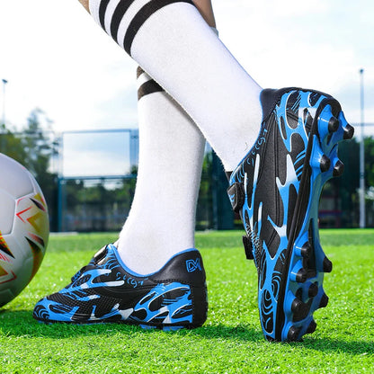 New Men Kids Football Boots Ultralight Boys Professional Soccer Shoes Cleats Non-Slip Match Grass Training Shoes Drop Shipping