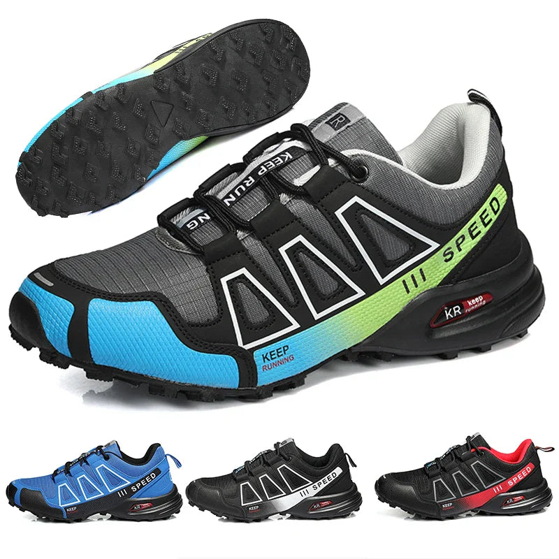 Sapatilha de Trekking Impermeável Masculina, Tênis Esportivo para Excursão, Tênis de Trekking de Amarrar, Sapatilha de Trekking Feminina, Tênis Tático Antiderrapante para Caça